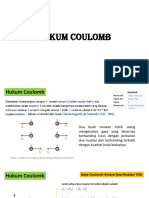 Hukum Coloumb (Gaya Dan Medan Listrik)