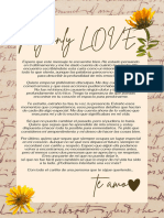 Documento A4 de Carta de Amor para Alguien Especial Oldstyle Color Beige - 20231028 - 221802 - 0000