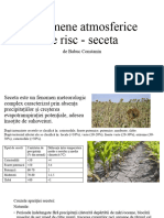 Fenomene Atmosferice de Risc - Seceta