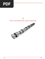 Chapter 14 - Valve Mechanism and Camshaft