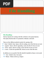 File Handling 1