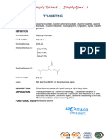 Monographie Glycerine Triacetate