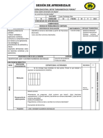 Sesion de Aprendizaje Matematica 