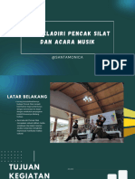 Presentasi Acara Seni Beladiri Pencak Silat Dan Konser Musik