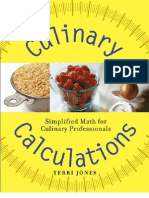 Culinary Calculation