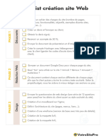 Checklist Création Site Web (PDF)