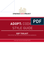 SDP Toolkit Coding Style Guide