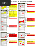 2017-2018 Calendar (Approved 4-26-17) | PDF | Schools | Teaching And  Learning