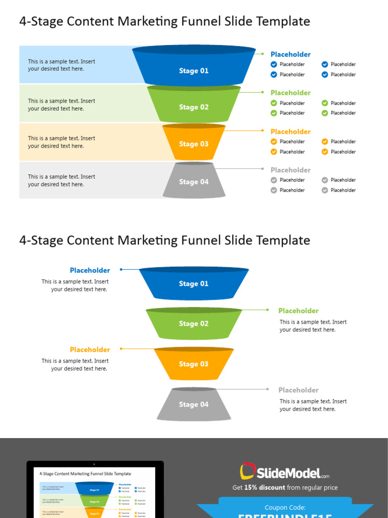 FF0473!01!4 Stage Funnel Slide Template 16x9 1 | PDF | Career & Growth ...
