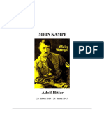 Kniha Mein Kampf Adolf Hitler