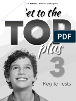 GET TO THE TOP PLUS - 3 - Key To Tests 1