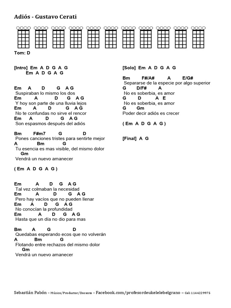 Adios Gustavo Cerati Pdf