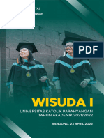 Buku Wisuda I Universitas Katolik Parahyangan