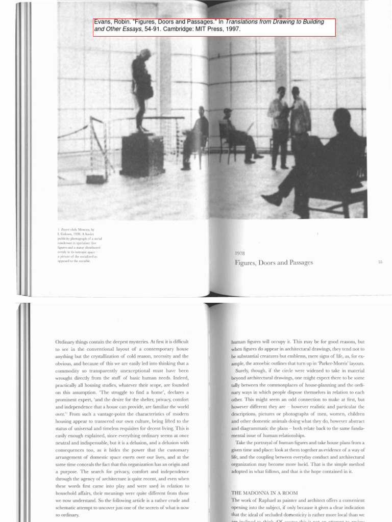 Evans Figures Doors & Passages PDF Raphael