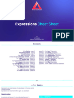 Expressions Cheat Sheet V 1