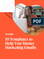 HubSpot's Marketing Email Templates
