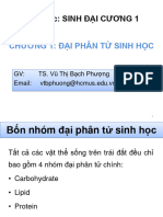 Chương 1-Đại Phân Tử Sinh Học