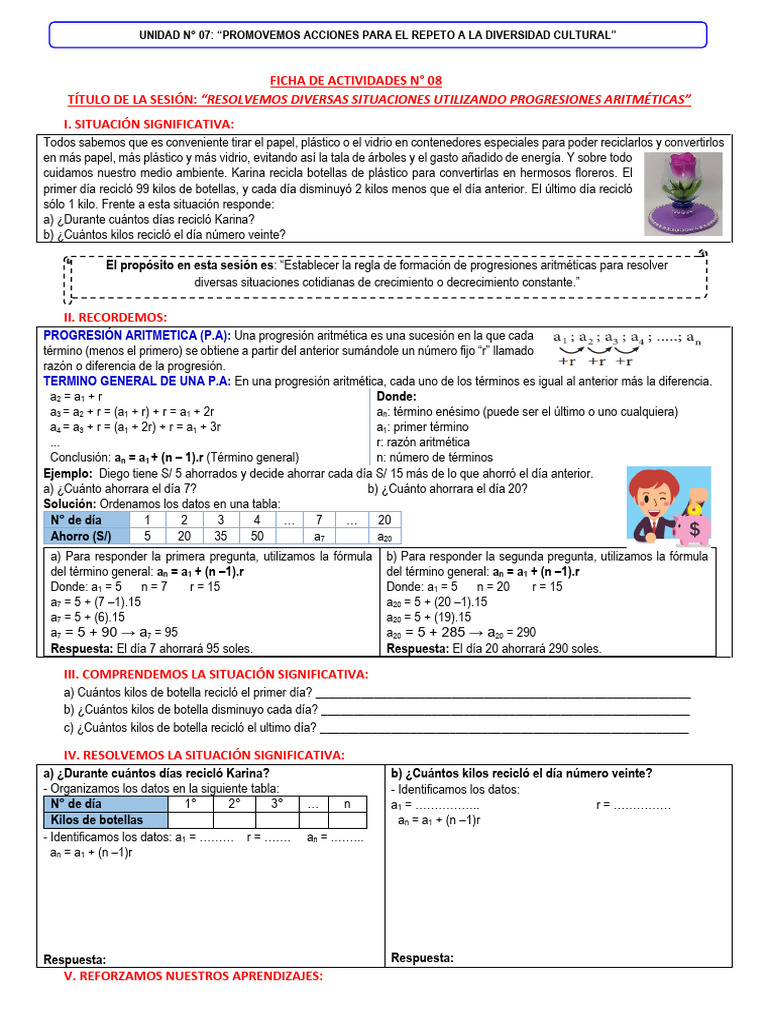 Ficha 8 - 2do - Eda7 | PDF