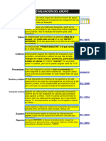 Evaluaciones Individuales Por Materia y Aspectos 3°