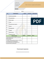 Inspeccion de Kit Antiderrame