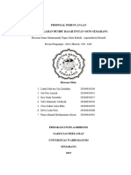 Proposal - Perencanaan - Kel - 1 - KLS - A2 (Yang Baruw)