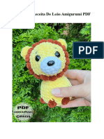 Cor Limao Receita de Leao Amigurumi PDF Gratis