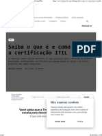 Saiba o Que É e Como Tirar A Certificação ITIL Blog TreinaWeb