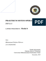 Laporan Praktikum Sistem Operasi - 2111102441042 (Modul 4)