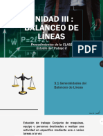 Unidad LLL Balanceo de Líneas