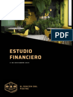 Estudio de Financiamiento - Proyecto de Inversion - 7°cuatrimestre