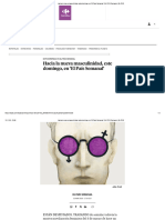 Hacia La Nueva Masculinidad, Este Domingo, en El País Semanal' - EL PAÍS Semanal - EL PAÍS