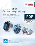 Httpsmedia3.Bosch Home - Comdocuments18172127 Bosch 10 Years Motor Warranty Vacuum Cleaners PDF