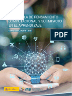 Impacto EscueladePensamientoComputacional Curso2018-2019