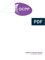 Ocpp 1.6 Errata Sheet