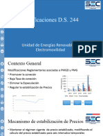 Modificaciones DS244