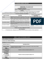 Planeacion Noviembre Español 1° Secundaria