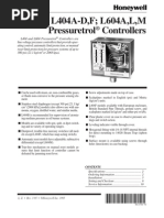 Honeywell l404a d,f l604a l m