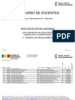 HTTPSWWW - Dgae.medu - Ptdownloadrr11 2324colocacao Rr11 2324 2grupo 500 Matematica 13184730 PDF