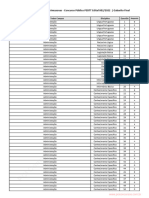 2022 IFAM Docente Gabarito