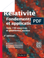 Relativite Fondements Et Applications by Jose Philippe Perez Z