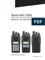 Serie NX-1000: Manual de Instrucciones