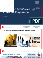 El Régimen Económico y Libertad Empresarial: Sesión 7