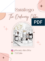 Nuevo Catalogo The Ordinary