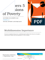 The 5 Dimensions of Poverty