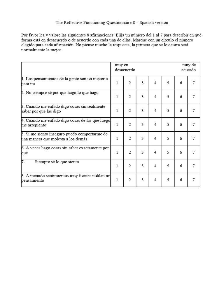 Spanish RFQ 8 | PDF