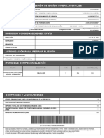 Gestión de Envíos Internacionales: 271812517652105DJEN0008280P