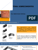 TEMA - SOBRECIMIENTOS. Arq. Adalid Avalos Cárdenas ICAP. Santa Cruz - Bolivia