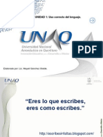 Sesión 4 Comunicación Escrita-Uso Correcto Del Lenguaje