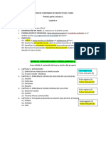 Matriz de Contenido de Proyecto Del Curso