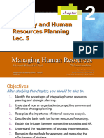 Chapter 2 - Lec 5 Strategy and Human Resources Planning